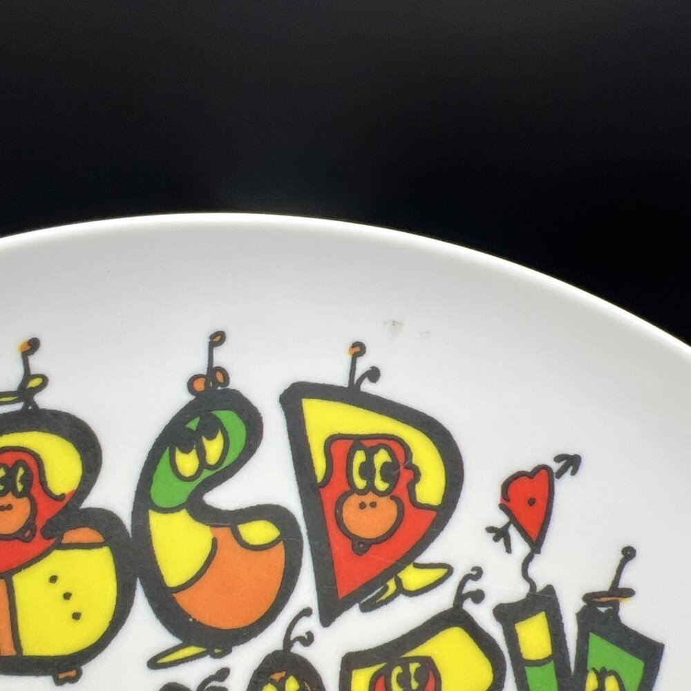 2 Vintage ART LIEB Alpha-Toon Creations 1973 Plastic Plates A-B-C & 1-2-3 - Picture 4 of 9
